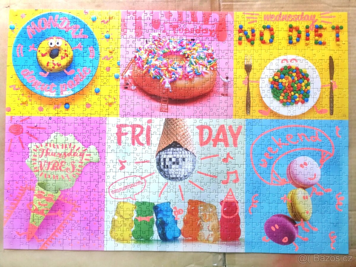 Puzzle Sweets Neon Color Line 1000 - 3