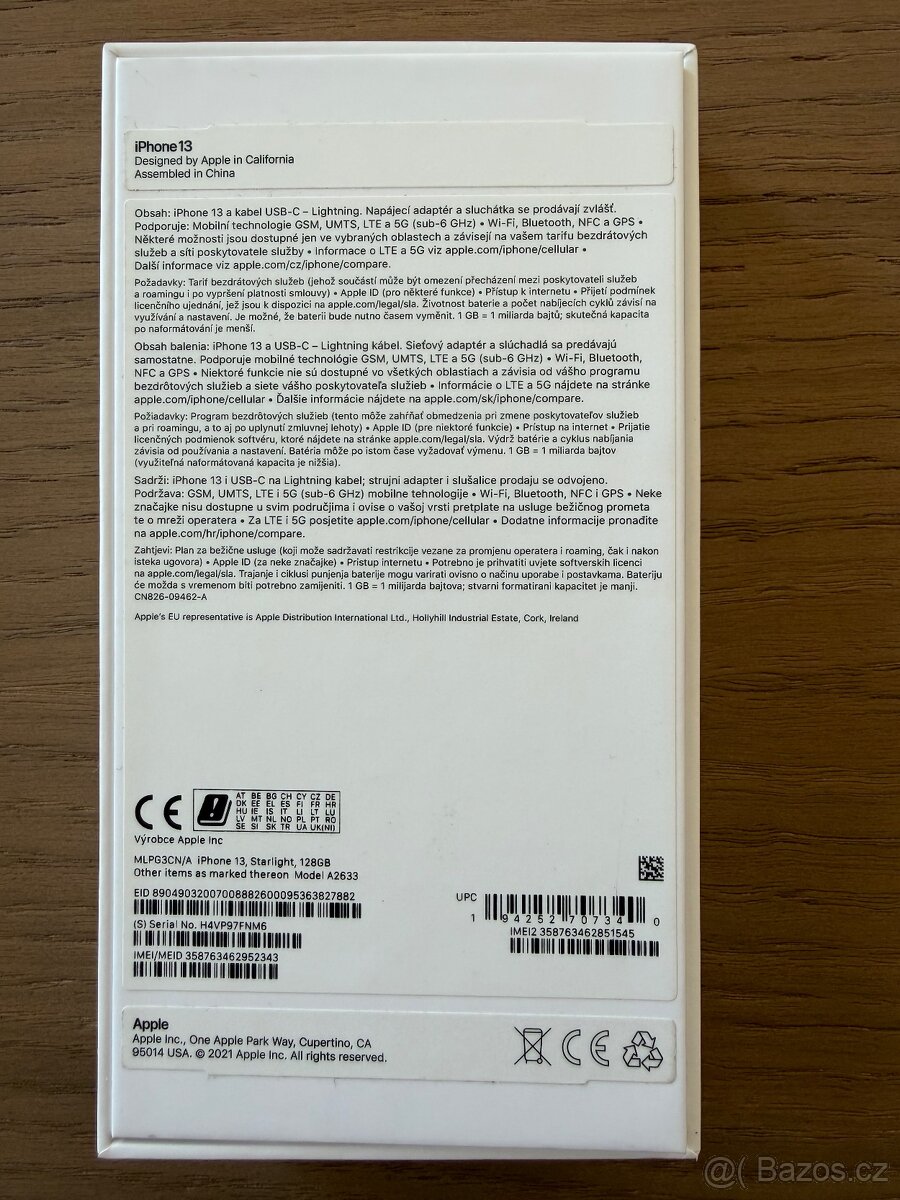 iPhone 13 128 GB white - 3
