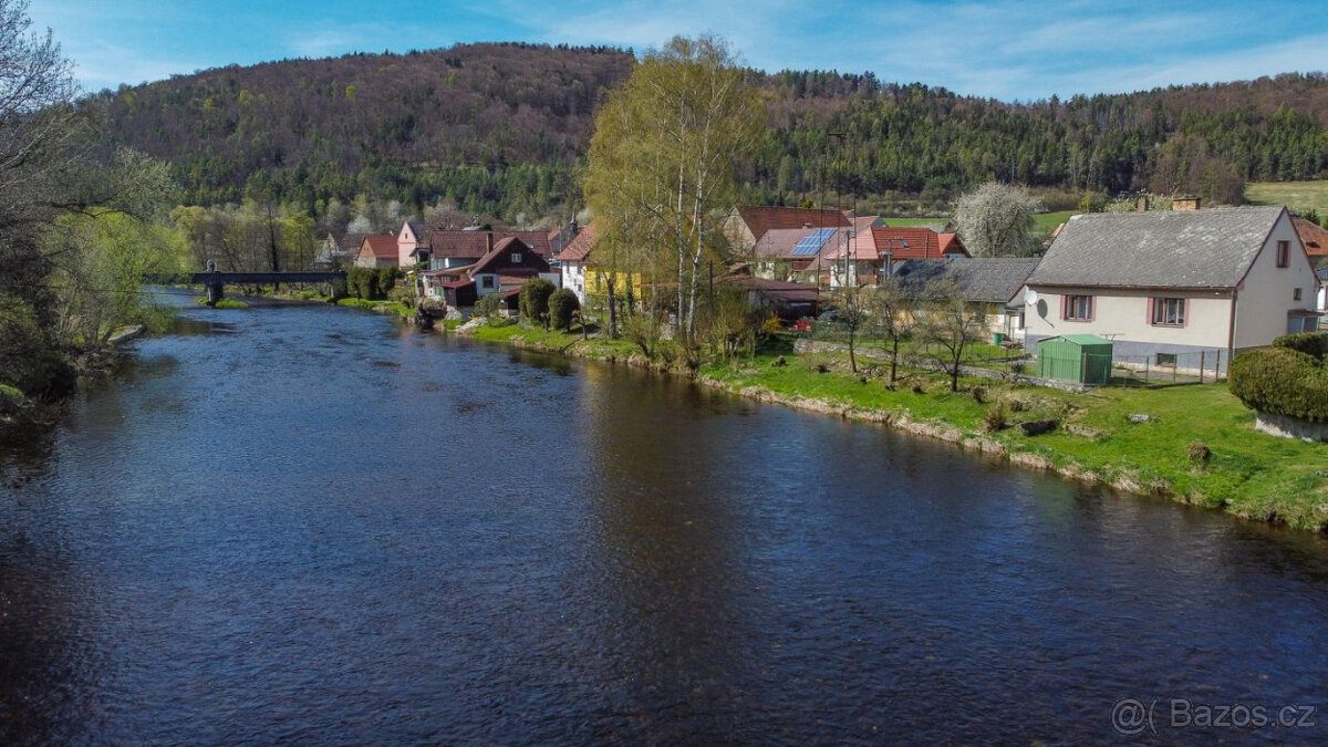 Rodinný dům se zahradou u řeky Otavy, Čepice u Sušice - 3
