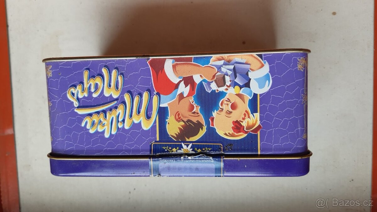 sberatelska plechova krabicka milka naps 250g - 3
