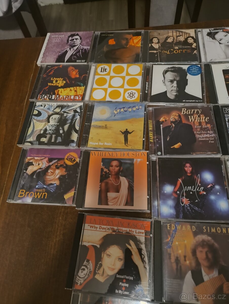 CD mix Piaf Brown Santana Barry White atd - 3