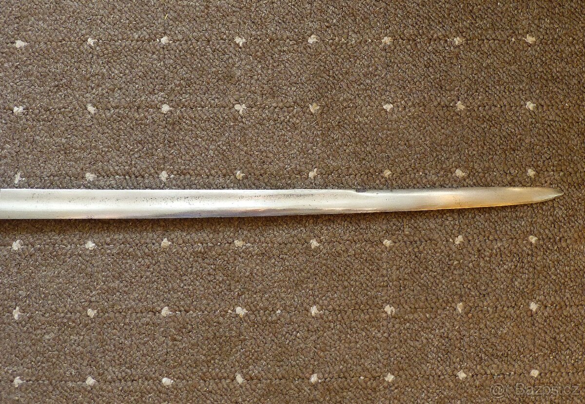 Lovecký tesák - Asi 18. století - Rytá čepel - 3