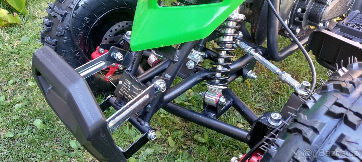 Nová dětská čtyřkolka R E-start - zelená