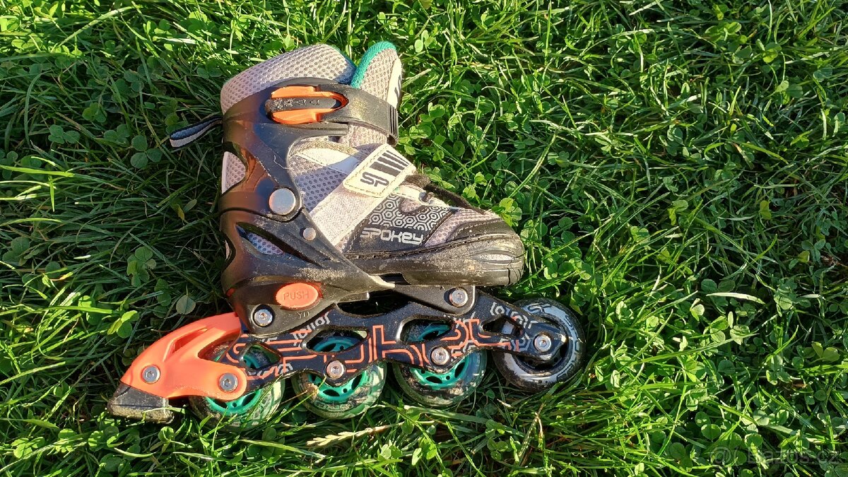 Dětské rostoucí kolečkové brusle 28-32 - 3