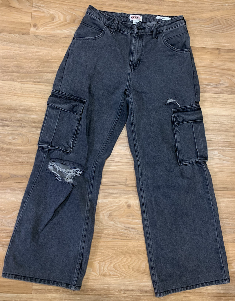 GUESS - dámské džíny -BAGGY - KAPSÁČE - 3