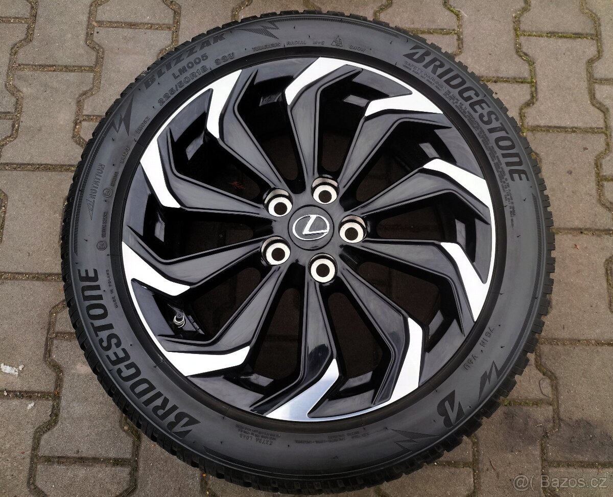 Alu kola originál Lexus UX 5x114,3 R18 NOVÁ SADA - 3