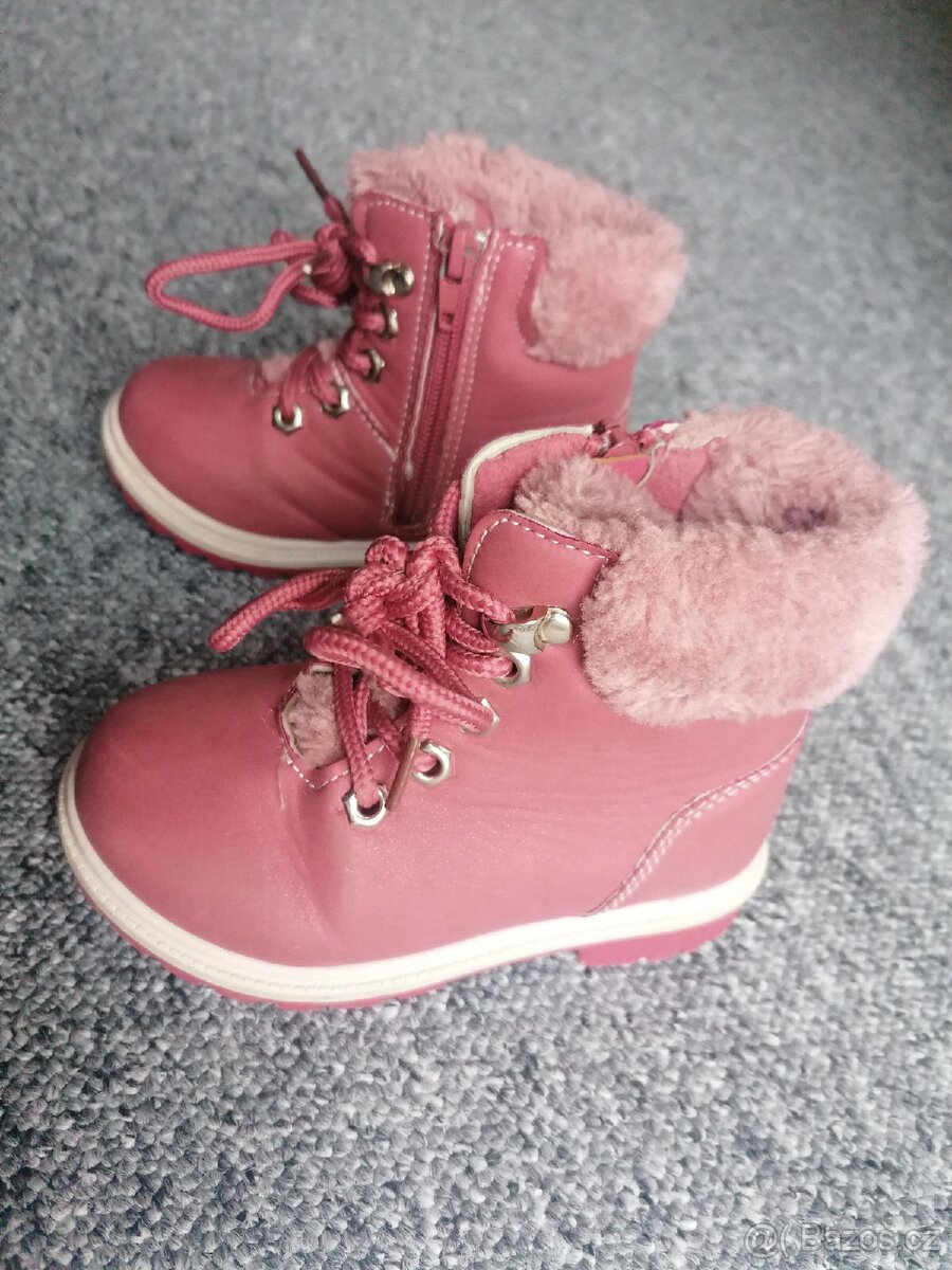 Dětské zimní boty vel. 23/24 - 3