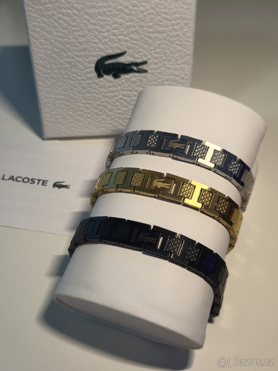 Stříbrný Lacoste Náramek (Rychlé odeslání) - 3