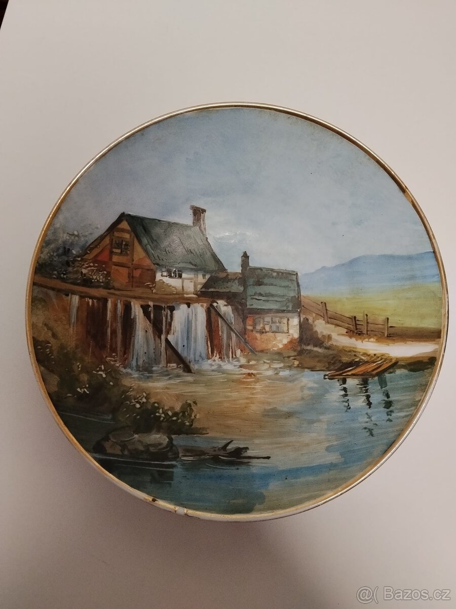 Ručně malovaný talíř - 3