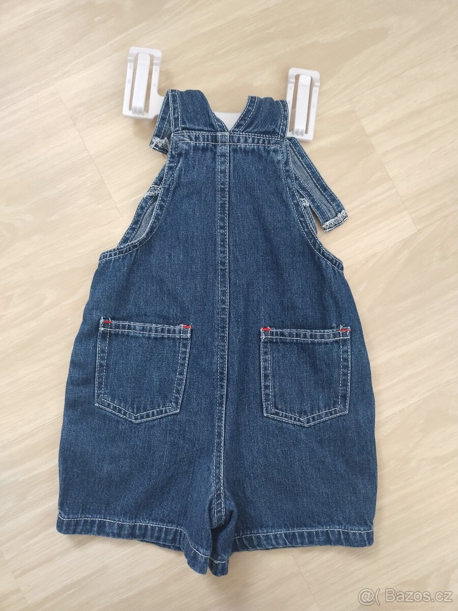 Dívčí laclové kraťásky vel. 86 - 3