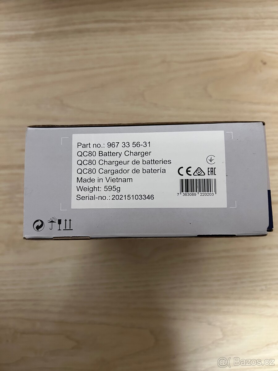 Nabíječka akumulátorů Husqvarna QC80 - 3