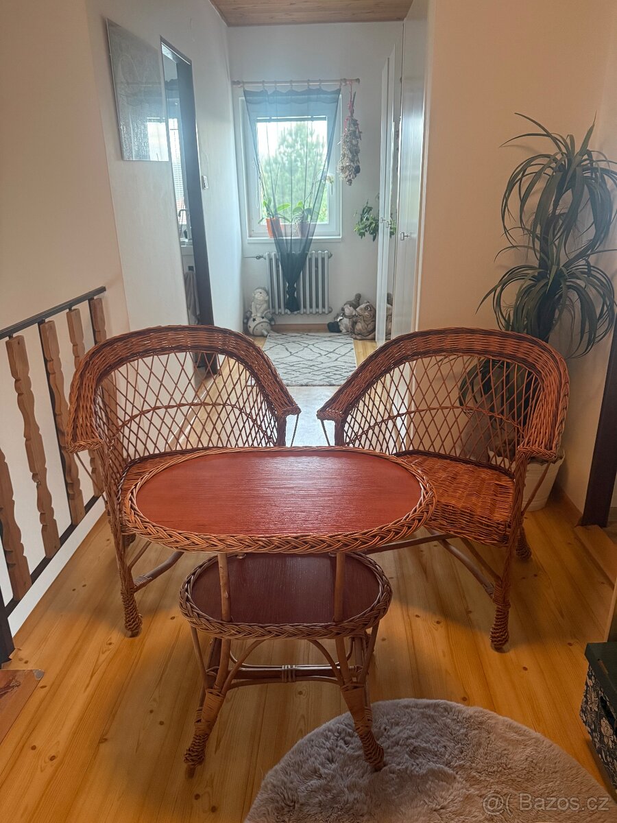 Slamneny nábytek - 3