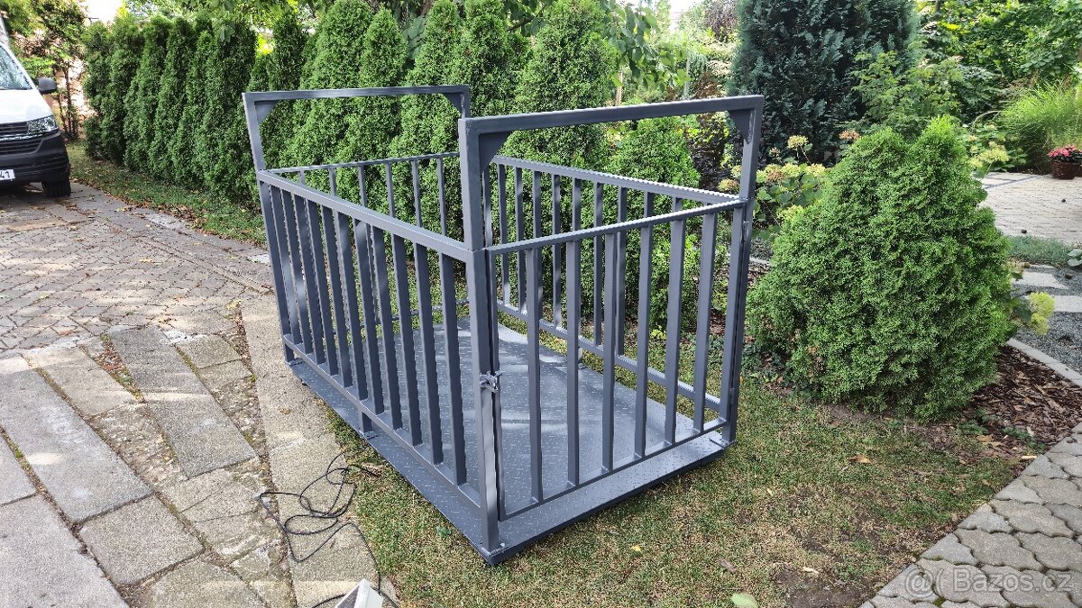 Dobytčí váha s klecí do 3 tun 100x200 cm - 3