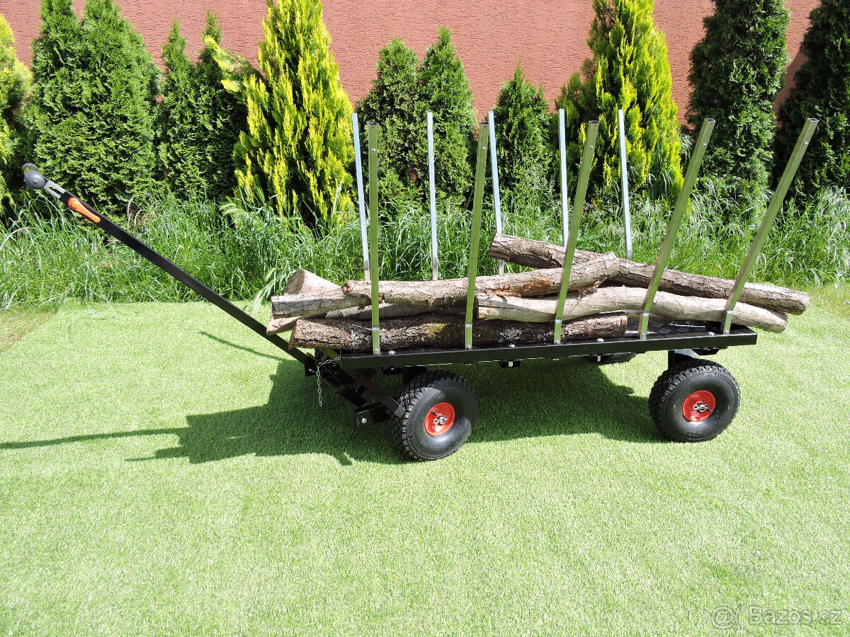 Prodám multifunkční čtyřkolový vozík vč. korby 350 l - 3