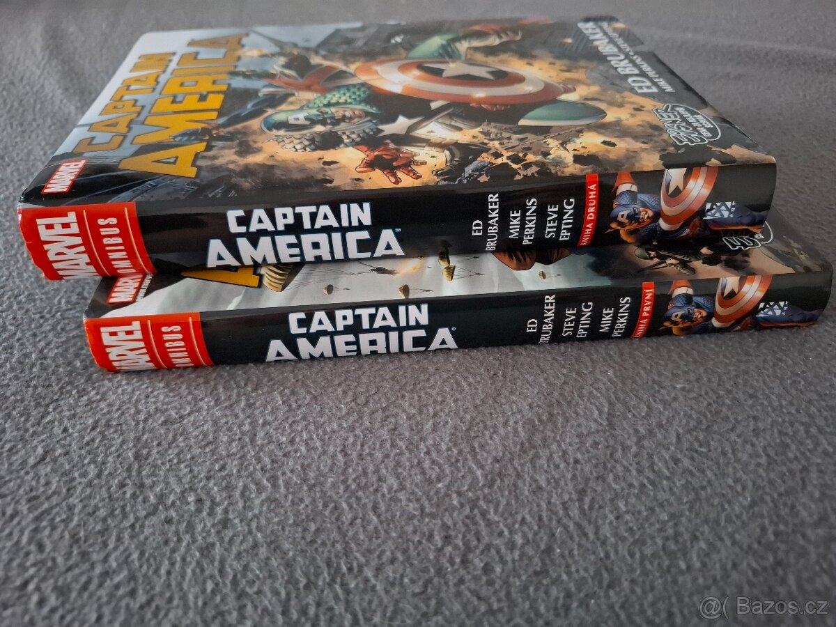 Captain America Omnibus 1 a 2 - 3