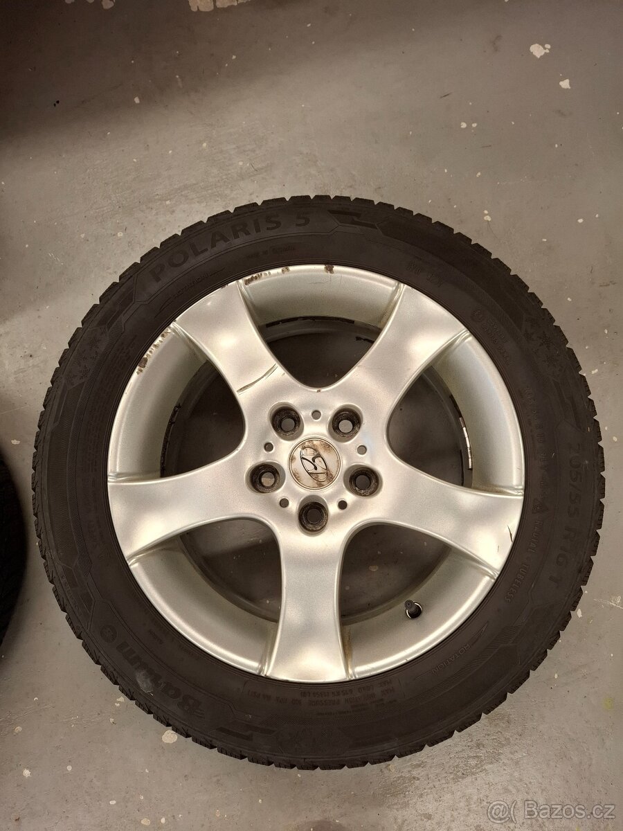 Alu kola 7Jx16H2 vč.pneu - 3