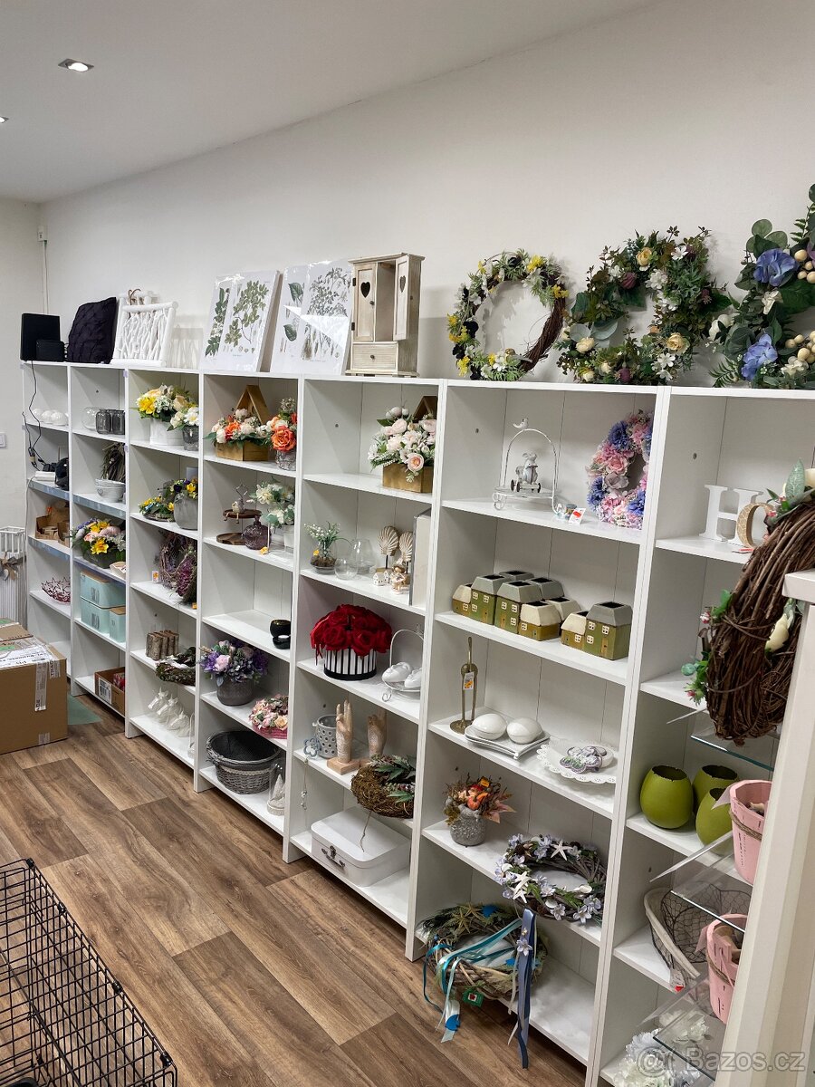 Knihovna Jysk X½GISLINGE 5 polic bílá 7 ks - 3