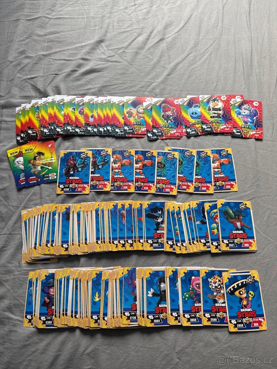 Brawl Stars sběratelské karty - 3