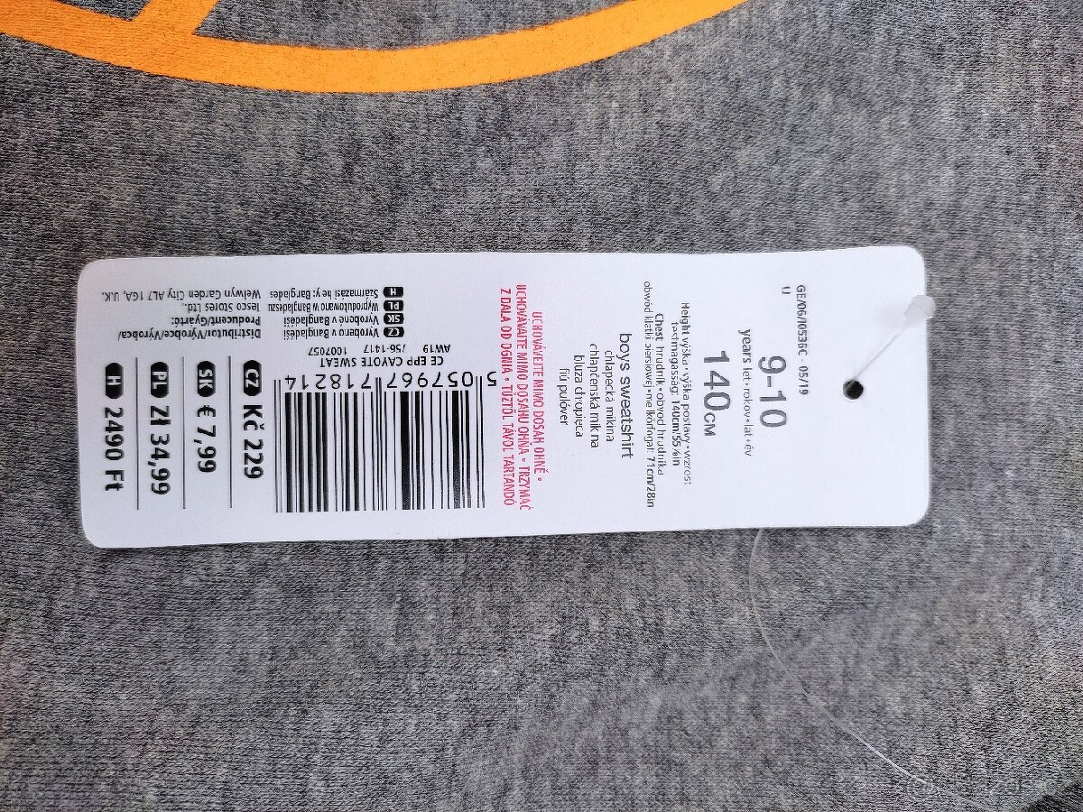 Dětská mikina vel. 140 - 3