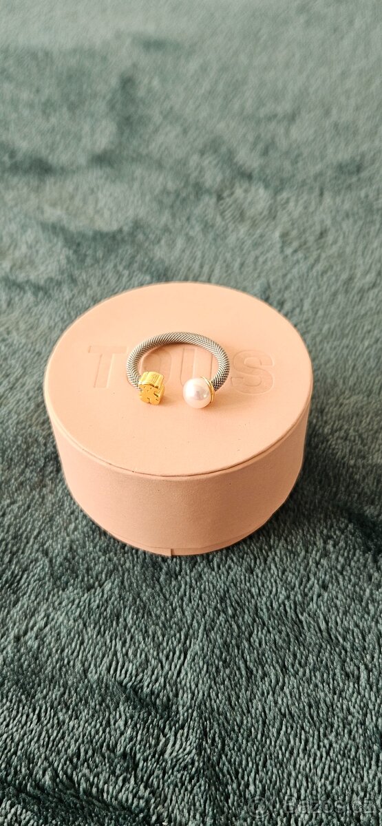 Zlatý prsten TOUS Icon Mesh - 3