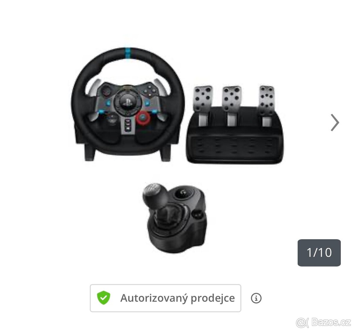 Volant Logitech G29 + řadící páka - 3