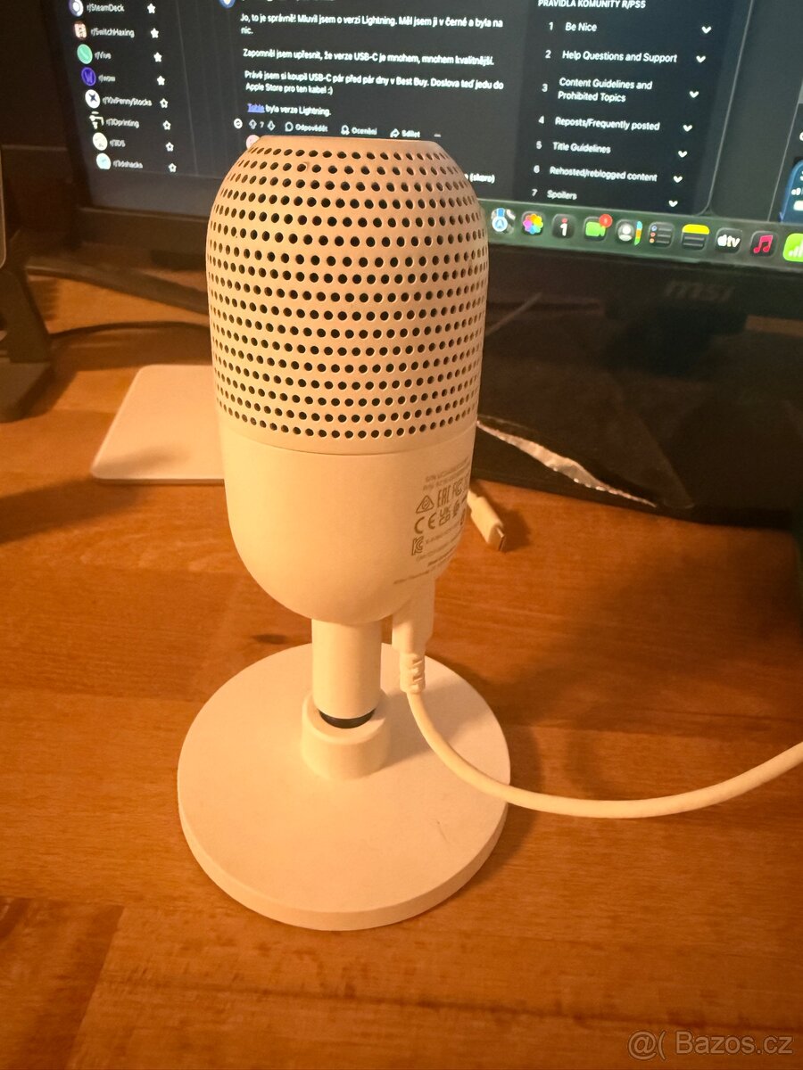 Mikrofon Razer Seiren V3 Mini - White - 3