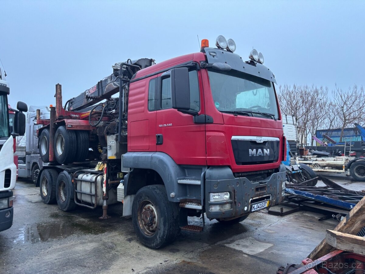 MAN TGS 26.540 6X6 BL + HUTTNER LNZ-20 - 3