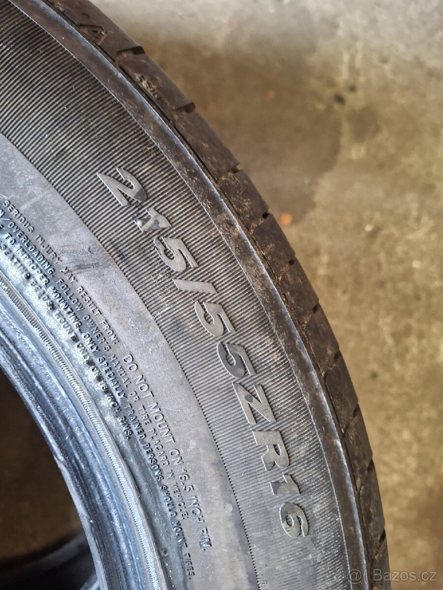 Letní 2ks 215/55/15 - 3