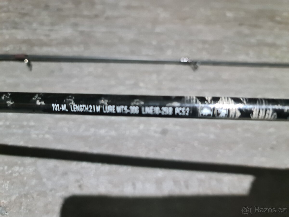 Přívlačový prut 5-30 ml Fast 2.10m - 3