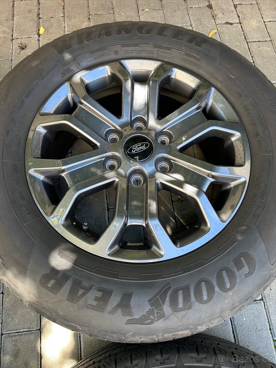 Použita letní sada Ford Ranger + vw Amarok 6x139,7