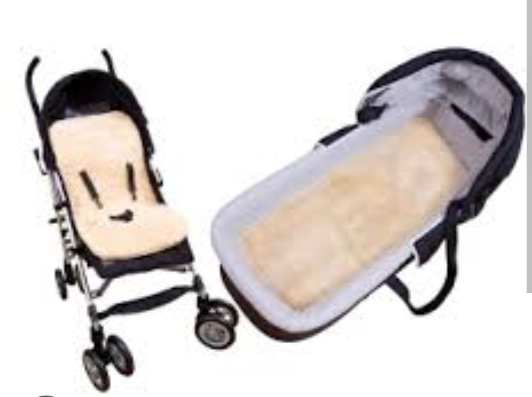 Ovčí kožešina do kočárku Fellhof - 3