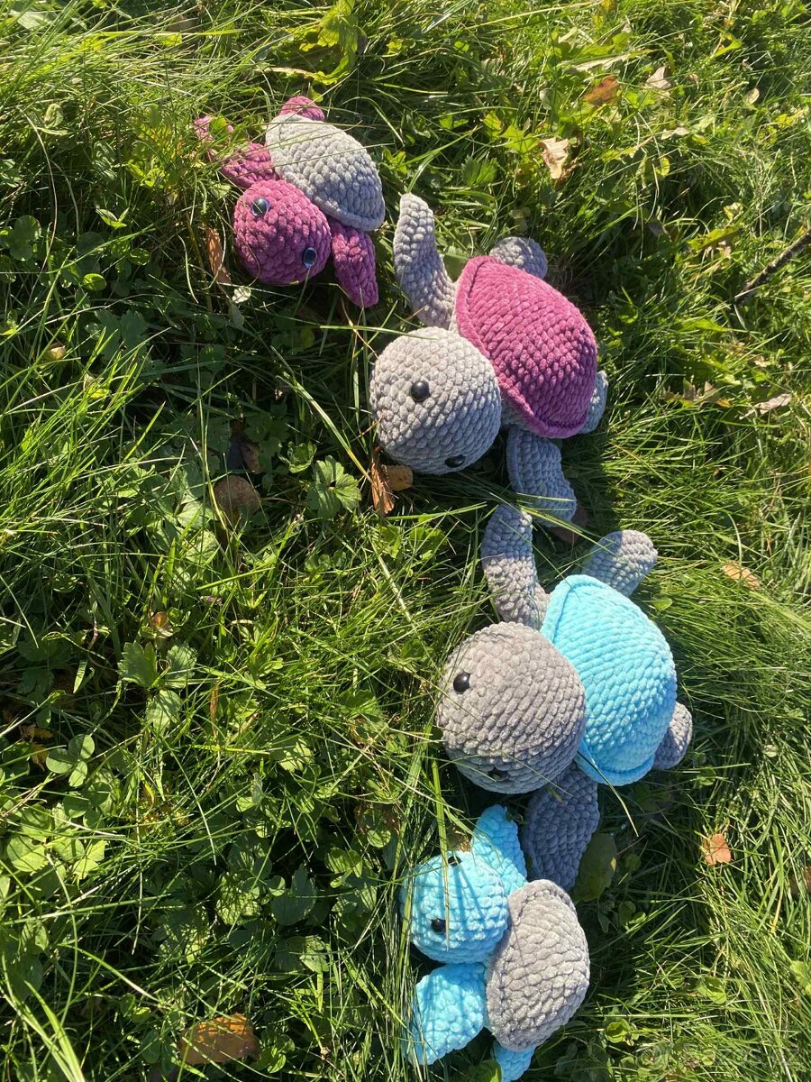 Háčkované hracky - 3