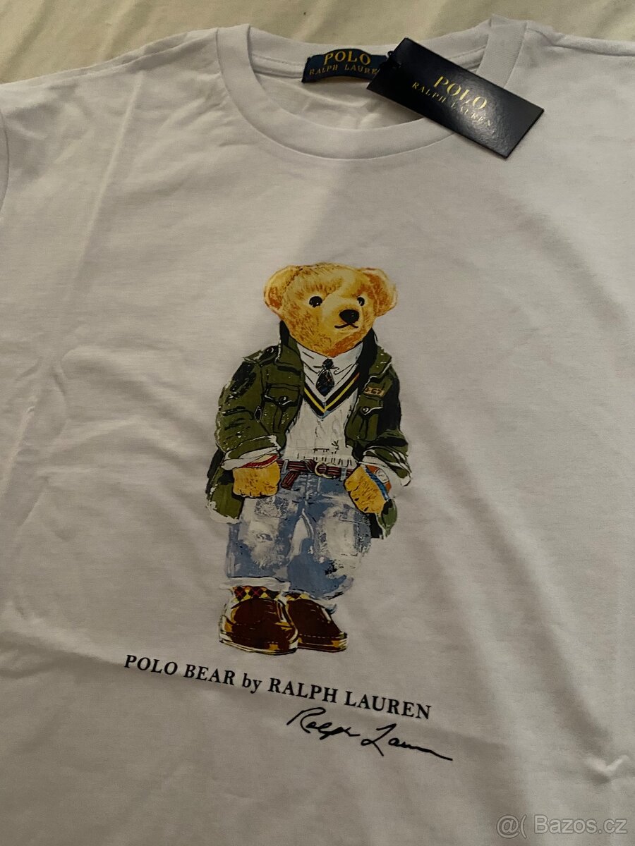 Triko Ralph Lauren bílé - 3