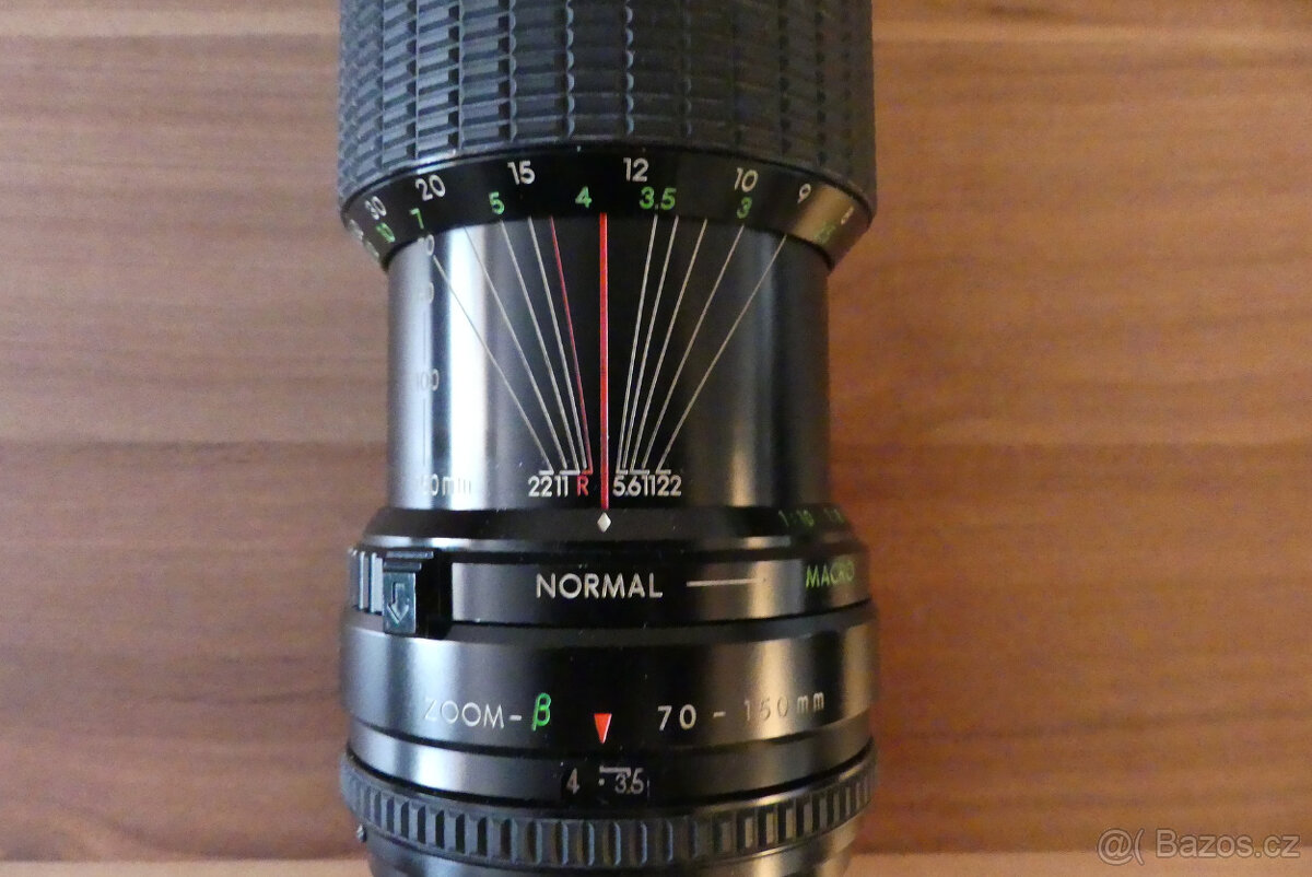 Zoom Sigma 70-150/ f 3,5, macro, závit M42, špičkový stav - 3