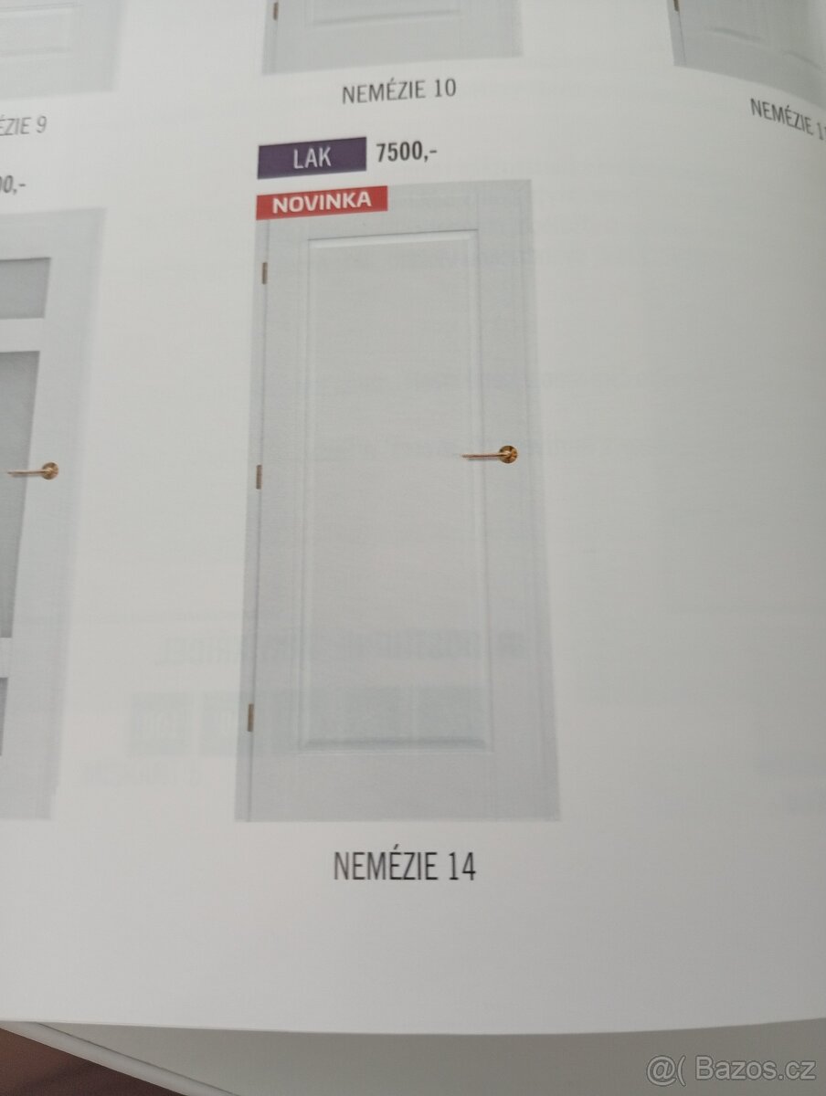 Prodám nové dřevěné interiérové dveře - 3