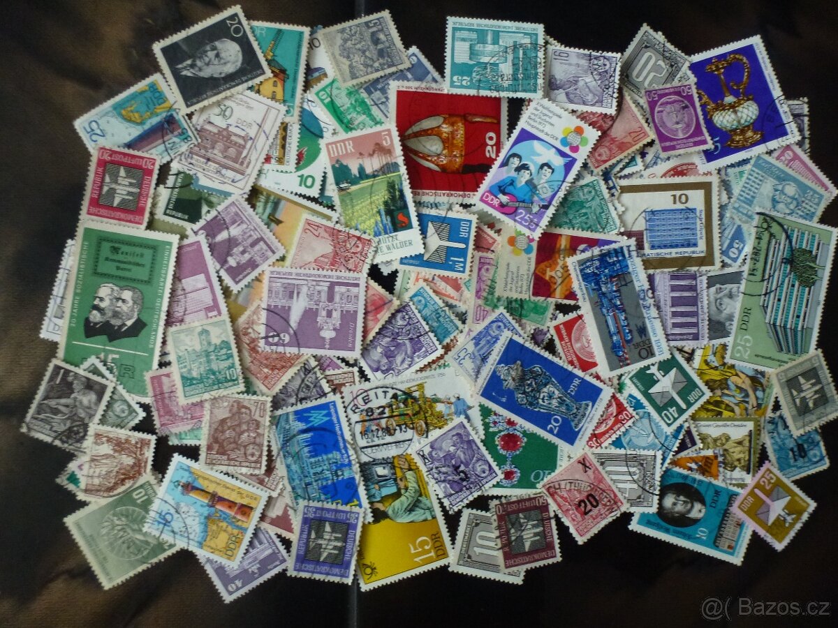 Poštovní známky staré Německo - 3