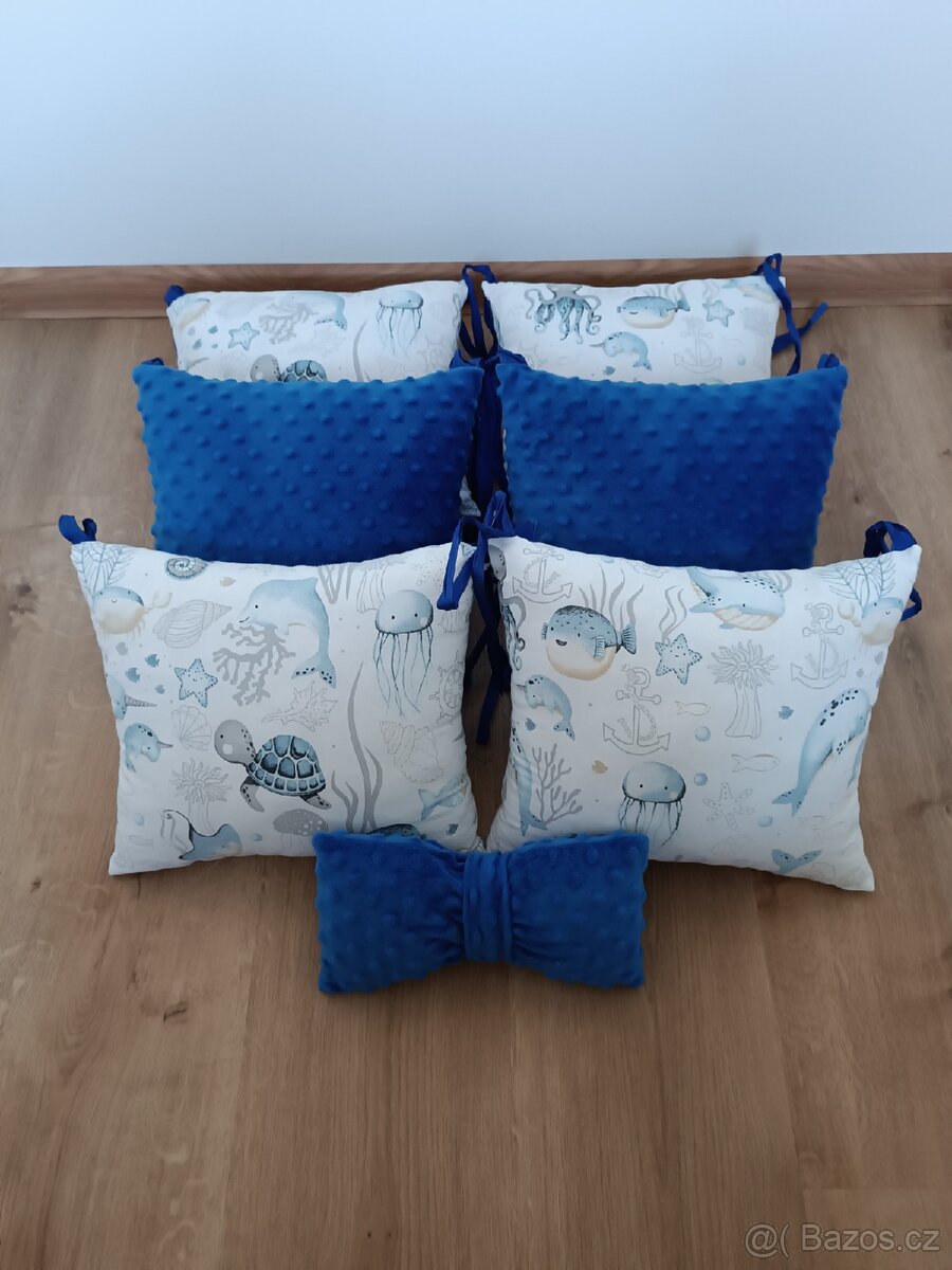 Hnízdečko s polštářky do postýlky - 3