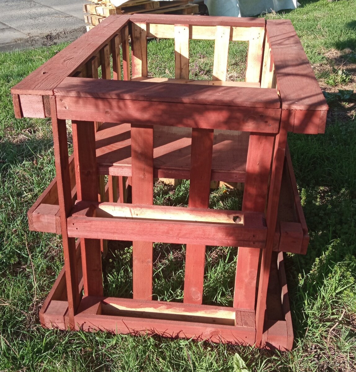 Dřevěné truhlíky vyvýšené - 3