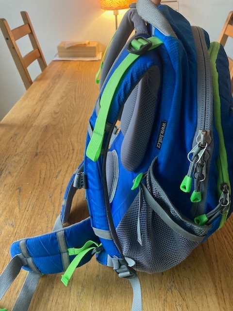 Školní batoh SMART 24, modrý - 3