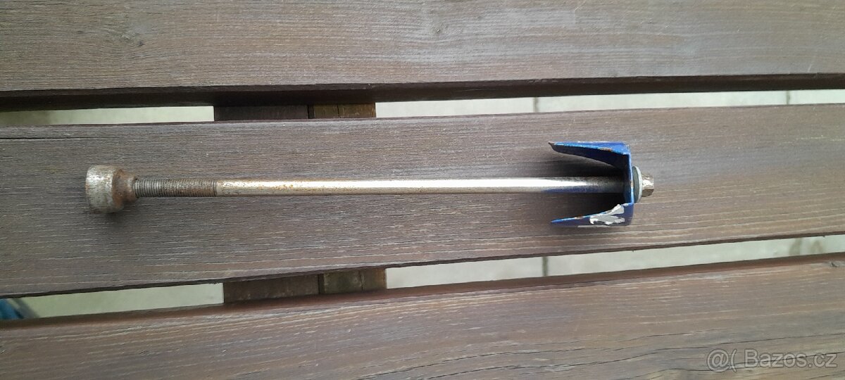 Jawa mustang přední šroub,z držákem - 3