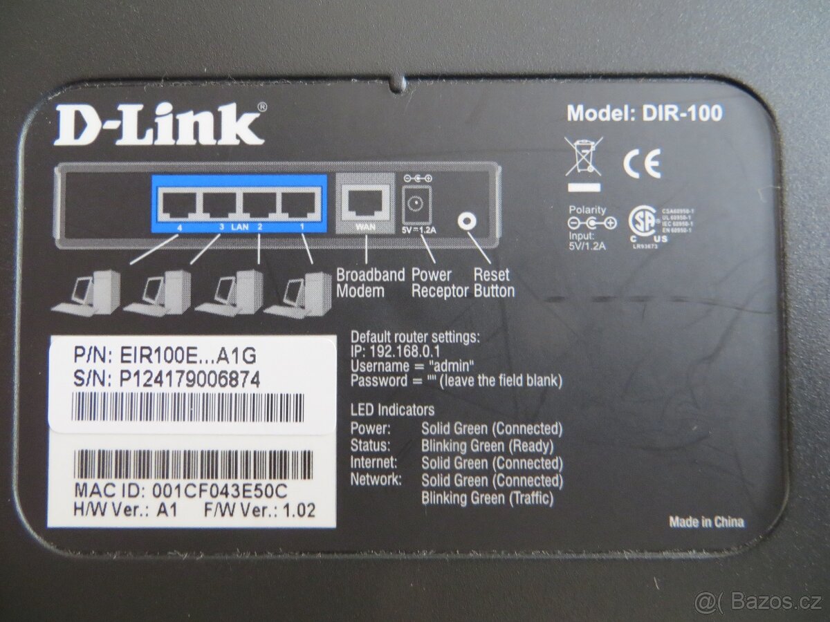 Switch D-Link DIR-100 - 3