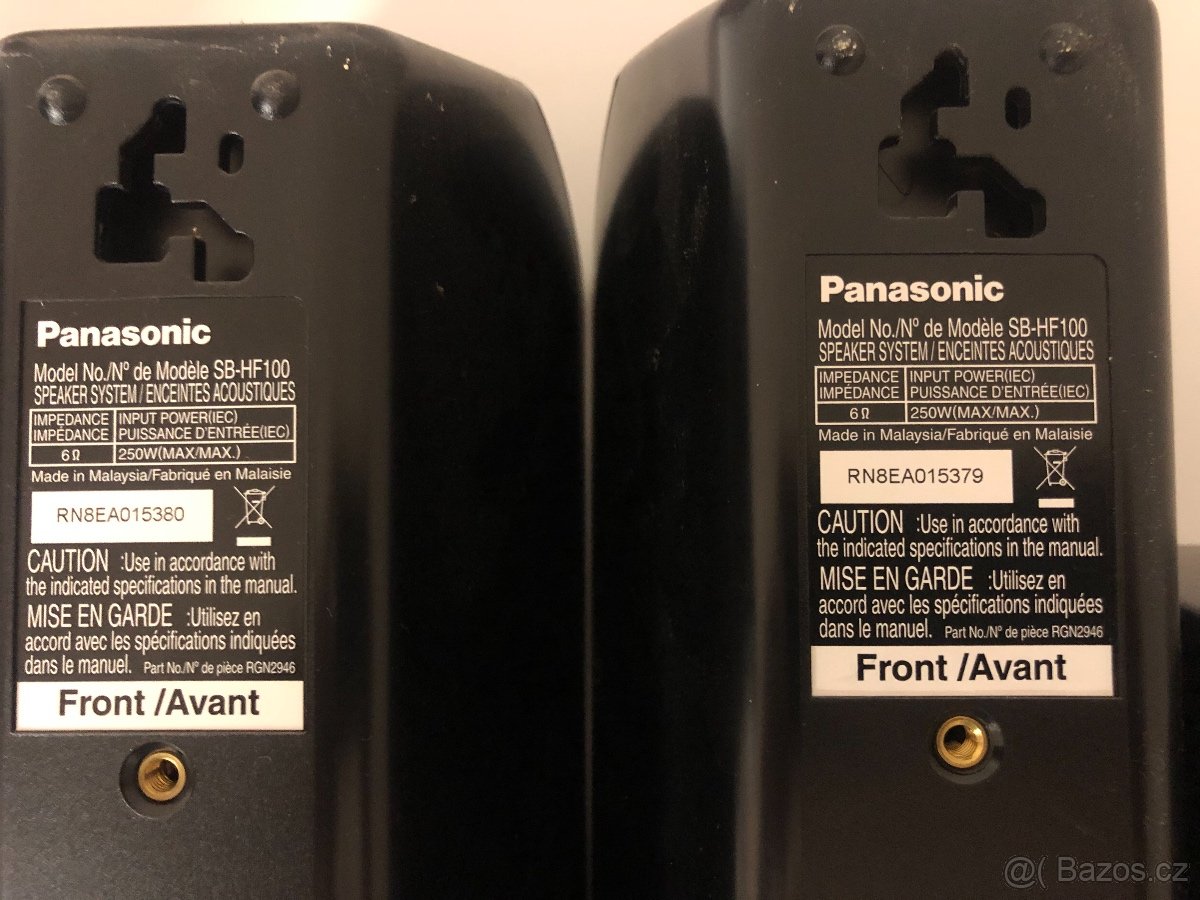 -Panasonic reproduktory pro domácí kino - 3