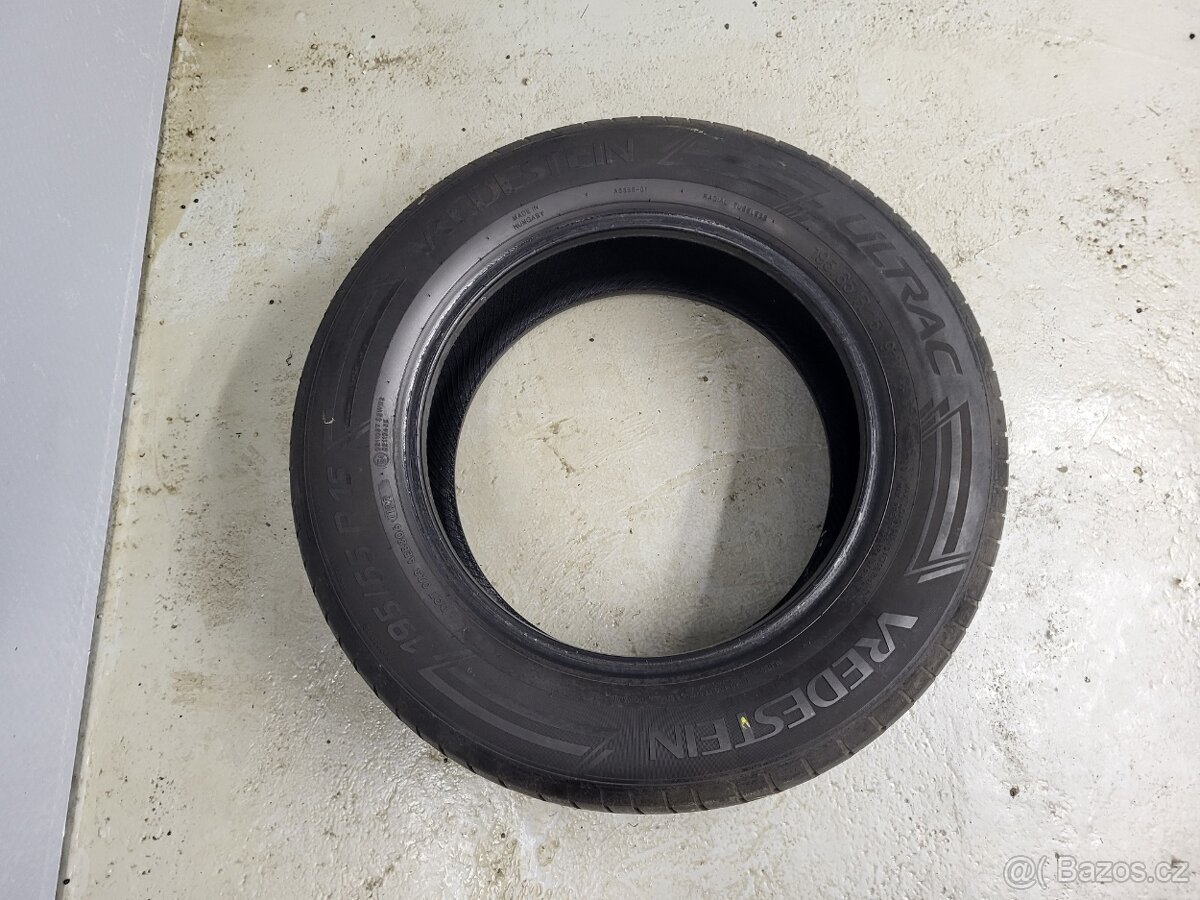 2x 195/65R15 Vredestein letní pneu - 3