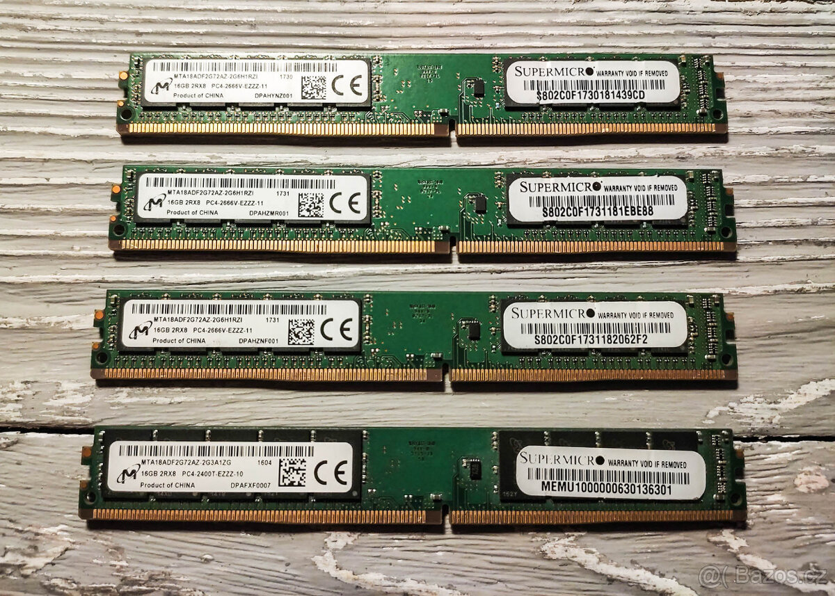 Micron DDR4 paměť 16 GB Supermicro ram memory - 3