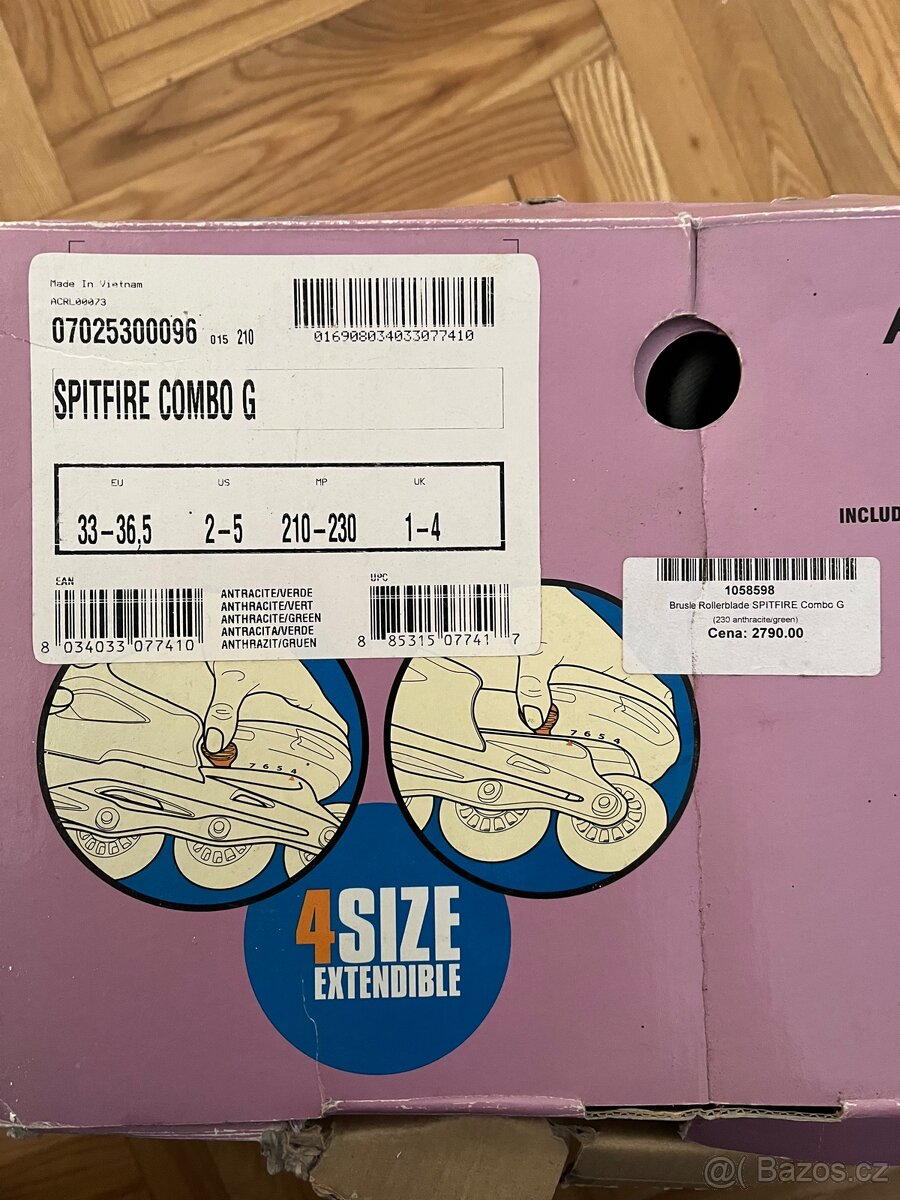 Dětské kolečkové brusle Rollerblade - 3