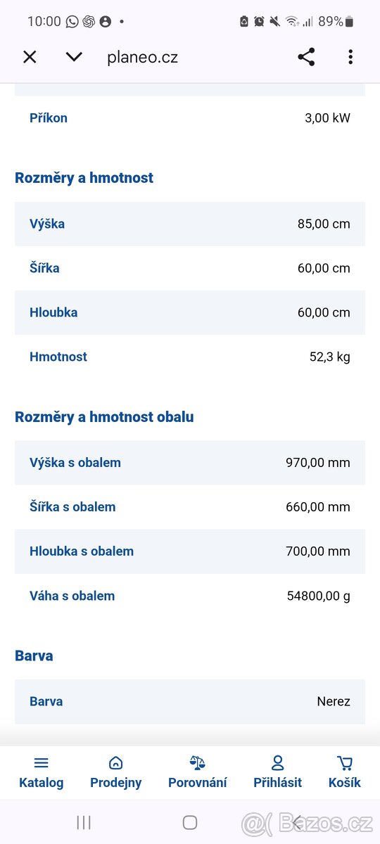 Sporák beko 60 cm - 3