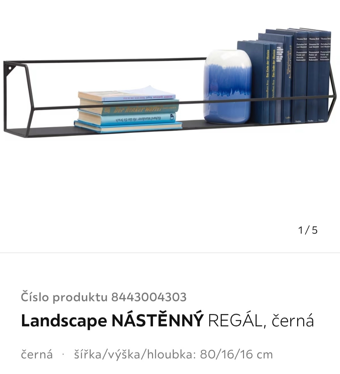 Nové regály nástěnné - 3