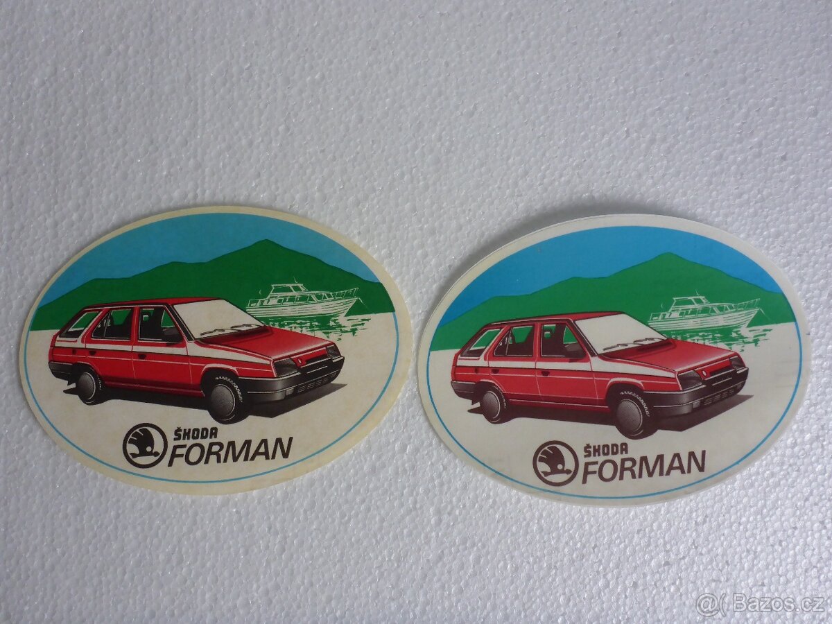 Samolepky Forman - 3
