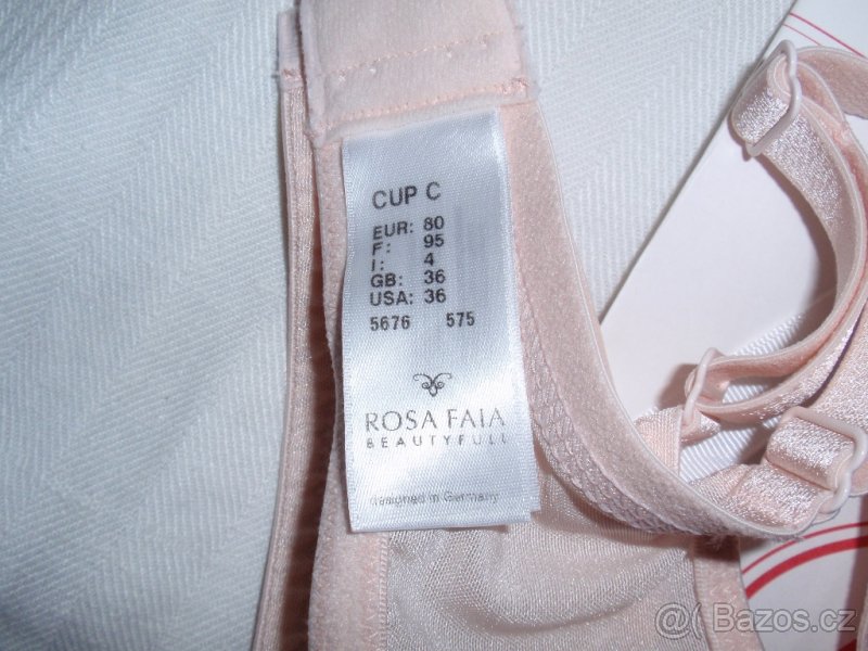 Luxusní podprsenky bez kostic zn. Rosa Faia - 2 barvy - 3
