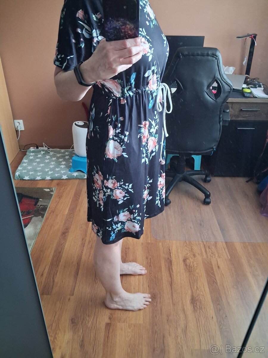 Dámské elastické šaty Nové vel. XL - 3